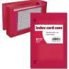 Index Cards*Better Office Products Frosted Index Card Case 3" x 5", 24/Pack