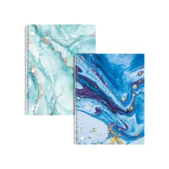 Notebooks|Better Office 1-Subject Notebooks, 8" x 10.5", College Ruled, 100 Sheets, 2/Pack (25702-2PK)