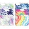 File Folders|Better Office Tie-Dye Heavyweight File Folders, 1/3-Cut Tab, Letter Size, Assorted Colors, 12/Pack (80014-12PK)