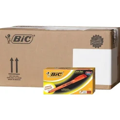 Highlighters|BIC Brite Liner Stick Highlighters, Chisel Tip, Orange, 216/Carton (BL11ORGCT)