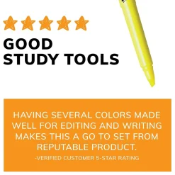 Highlighters|BIC Brite Liner Stick Highlighter, Chisel Tip, Green, 12/Pack (65556/BL11GR)