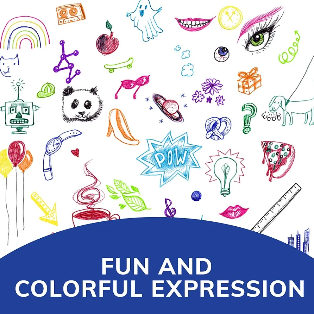 Pens|BIC 4-Color Retractable Ballpoint Pen, Medium Point, Assorted Inks, 3/Pack (MMXP31-AST)