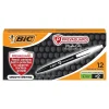 Pencils|BIC Prevaguard Media Clic Mechanical Pencil, 0.7mm, #2 Medium Lead, Dozen (MPCMA11-BLK)