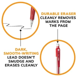 Pencils|BIC Velocity Mechanical Pencil, 0.9mm, #2 Hard Lead, Dozen (40827/MV11)