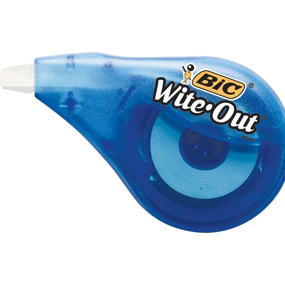 Correction & White-Out|BIC Wite-Out EZ Correct Correction Tape, White, 10/Pack (50790-CS)