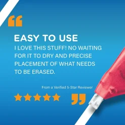 Correction & White-Out|BIC Wite-Out EZ Correct Correction Tape, White, 2/Pack (50592)