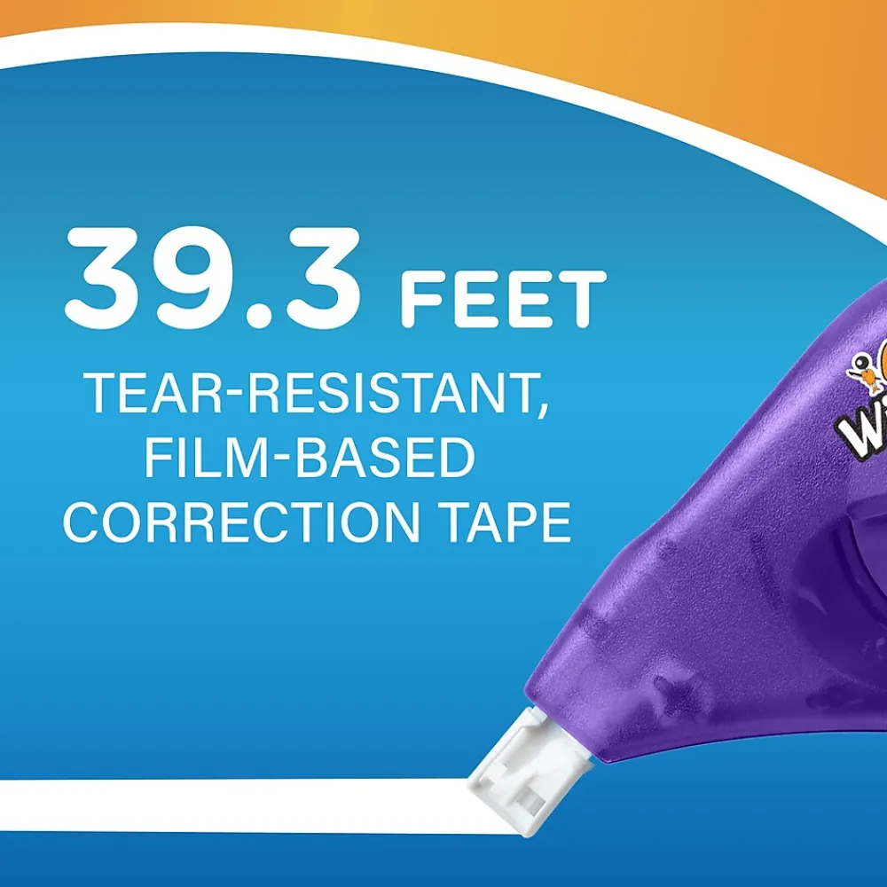 Correction & White-Out|BIC Wite-Out EZ Correct Correction Tape, White (50523/WOTAPP1)