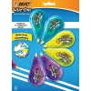 Correction & White-Out|BIC Wite-Out Mini Correction Tape, White, 6/Pack (WOTMP61-WHI)