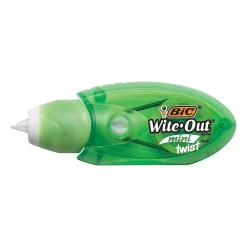 Correction & White-Out|BIC Wite-Out Mini Correction Tape, White, 2/Pack (50754)