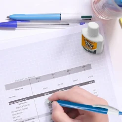 Correction & White-Out|BIC Wite-Out Quick Dry Correction Fluid, 20 ml., White (50605/WOFQD12)