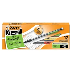 Pencils|BIC Xtra Smooth Mechanical Pencils, 0.7mm, #2 Medium Lead, Dozen (90085/MP11)