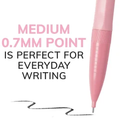 Pencils|BIC Xtra Smooth Mechanical Pencils, 0.7mm, #2 Medium Lead, 40/Pack (MP40TX-BLK)