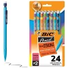 Pencils|BIC Xtra Strong Mechanical Pencils, 0.9mm, #2 Hard Lead, 24/Pack (MPLWP241-BLK)