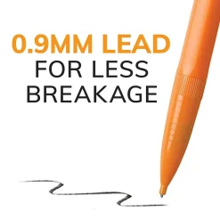 Pencils|BIC Xtra Strong Mechanical Pencils, 0.9mm, #2 Hard Lead, 24/Pack (MPLWP241-BLK)