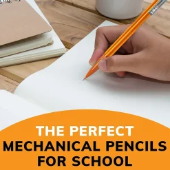 Pencils|BIC Xtra-Smooth Bright Edition Mechanical Pencils, 0.7mm, #2 Medium Lead, 24 Pencils/Blister, 6 Blisters/Pack (MPCE144E-BLK)