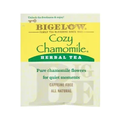 Bigelow Cozy Chamomile Herbal Tea Bags, 28/Box (004011)