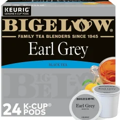 Bigelow Earl Grey Black Tea, Keurig® K-Cup® Pods, 24/Box (6082)