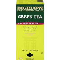Bigelow , Green Tea with Pomegranate, 28/Box (RCB10363)