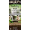 Bigelow ® Perfectly Mint®, Mint Flavored Black Tea, 28 Tea Bags/Box (RCB003441)
