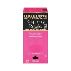 Bigelow Raspberry Royale Black Tea Bags, 28/Box (RCB003401)