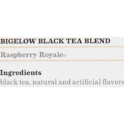 Bigelow Raspberry Royale Black Tea Bags, 28/Box (RCB003401)