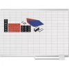Dry Erase*Bi-Office Steel Dry-Erase Whiteboard, Aluminum Frame, 3' x 2' (MA0392830A)