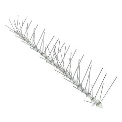 Bird-X Stainless Steel Bird Spikes, Deterrent, 10 Ft. (STS-10)