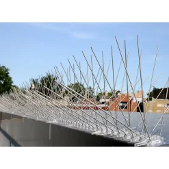 Bird-X Stainless Steel Bird Spikes, Deterrent, 10 Ft. (STS-10)