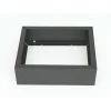 File Cabinets*Bisley Plinth Base for Steel Under Desk Multidrawer Cabinet, Black (MDPLINTH)