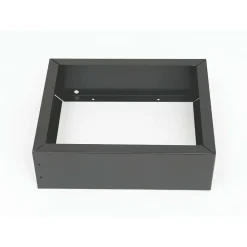 File Cabinets*Bisley Plinth Base for Steel Under Desk Multidrawer Cabinet, Black (MDPLINTH)