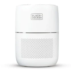 Black & Decker HEPA Tabletop Air Purifier, 3-Speed, White (BAPT01)