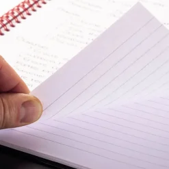 Subject Notebooks|Black N' Red 1-Subject Professional Notebooks, 8.5