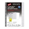 Security & Carbon*Blanks USA Kan't Kopy 8.5" x 11" Security Paper, 60 lbs., Gray, 250 Sheets/Pack (KK12A1VGYNB)