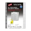 Security & Carbon*Blanks USA Kan't Kopy 8.5" x 11" Security Paper, 60 lbs., Gray, 500 Sheets/Ream (KK15A2VGY)