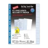 Security & Carbon*Blanks USA Kan't Kopy 8.5" x 11" Security Paper, 60 lbs., Blue, 500 Sheets/Ream (KK25A1VBLNB)