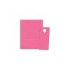 Business Cards*Blanks USA Blanks/USA® 3.67" x 8 1/2" 174 GSM Digital Cover Door Hangers, Pink, 1000/Pack