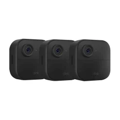 Blink Outdoor 4 Wireless 3-Camera Smart Security Camera System, Black (B0B1N5FK48)
