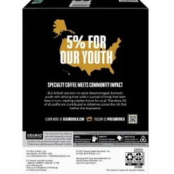 BLK & Bold Brighter Days Coffee Keurig K-Cup Pod, Light Roast, 20/Box (5000372406)