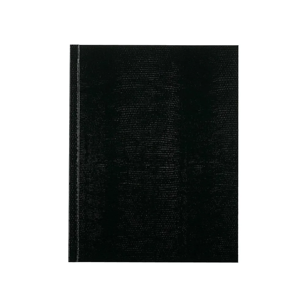 Journals|Blueline Executive Hardcover Journal, 7.25" x 9.25", College Ruled, Black, 150 Pages (A7.BLK)
