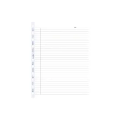 Filler Paper|Blueline MiracleBind College Ruled Filler Paper, 9.07" x 11", 50 Sheets/Pack (AFR11050R)