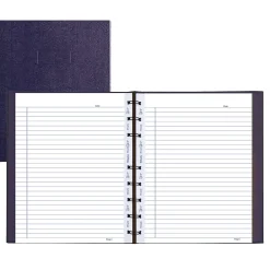 Notebooks|Blueline MiracleBind Notebook, College/Margin, 9-1/4 x 7, 75 Sheets, Purple (REDAF915086)