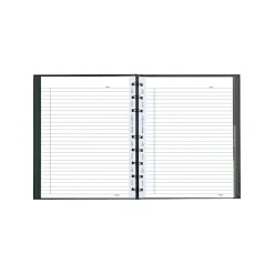 Notebooks|Blueline MiracleBind Professional Notebooks, 7.25" x 9.25", College Ruled, 75 Sheets, Black (AF9150.81)