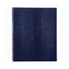 Journals|Blueline NotePro Hardcover Executive Journal, 8.5" x 10.75", Wide-Ruled, Indigo Blue, 200 Pages (A10200.BLU)