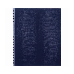 Journals|Blueline NotePro Hardcover Executive Journal, 8.5" x 10.75", Wide-Ruled, Indigo Blue, 200 Pages (A10200.BLU)