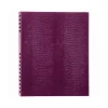 Journals|Blueline NotePro Hardcover Executive Journal, 8.5" x 10.75", Wide-Ruled, Grape, 200 Pages (A10200.RAS)