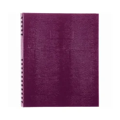 Journals|Blueline NotePro Hardcover Executive Journal, 8.5" x 10.75", Wide-Ruled, Grape, 200 Pages (A10200.RAS)