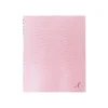 Notebooks|Blueline NotePro Pink Ribbon 1-Subject Professional Notebooks, 8.5" x 10.75", College Ruled, 100 Sheets, Pink (A10200.PNK2)