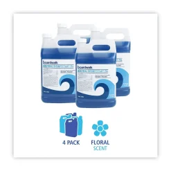 ® Neutral Disinfectant, Floral Scent, 1 gal Bottle, 4/Carton<Boardwalk Hot