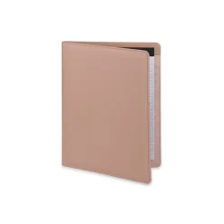 Faux Leather Portfolio Case with Zipper Closure, Rose (WRC1511BS-ROSE)<Bond Street Hot