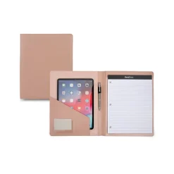 Faux Leather Portfolio Case with Zipper Closure, Rose (WRC1511BS-ROSE)<Bond Street Hot